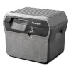 Waterproof Fire-Resistant File, 0.66 Cu Ft,16.63w X 13.88d X 14.13h, Charcoal Gray