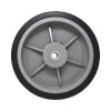 Tilt Truck Wheels, 850 Lb Weight Capacity, 12" Wheel, Black