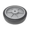 Tilt Truck Wheels, 850 Lb Weight Capacity, 12" Wheel, Black