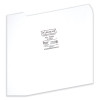 Reinforced Top Tab Colored File Folders, 1/3-Cut Tabs: Assorted, Letter Size, 0.75" Expansion, White, 100/Box