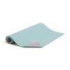 Vegan Leather Desk Pads, 36" x 17", Light Blue