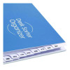 Deluxe Expandable Indexed Desk File/Sorter, Reinforced Tabs, 20 Dividers, Alpha Index, Letter Size, Dark Blue Cover