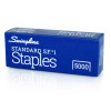 S.F. 1 Standard Staples, 0.25" Leg, 0.5" Crown, Steel, 5000/Box