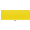 Better Than Paper Bulletin Board Roll, 4 Ft X 12 Ft, Yellow Gold