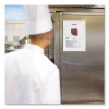 Easy Load Magnetic Pocket With Corner Closure, 14 x 11, Clear Frame, 5/Pack