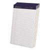 Gold Fibre Writing Pads, Narrow Rule, (50) White 5 x 8 Sheets, 4/Pack