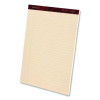 Gold Fibre Writing Pads, Narrow Rule, 50 Canary-Yellow 5 X 8 Sheets, 4/Pack