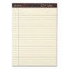 Gold Fibre Writing Pads, Narrow Rule, (50) Canary Yellow 5 x 8 Sheets, 4/Pack
