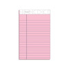 Prism + Colored Writing Pads, Narrow Rule, (50) Pastel Pink 5 x 8 Sheets, 12/Pack