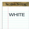 Second Nature Recycled Ruled Pads, Narrow Rule, (50) White 5 x 8 Sheets, Dozen