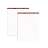 Easel Pads, Unruled, (50) White 27 x 34 Sheets, 2/Carton