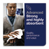 Advanced Matic Hand Towel Roll, 2-Ply, 7.7" x 525 Ft, White, 643/Roll, 6 Rolls/Carton