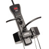 Protect It! Surge Suppressor, 7 Ac Outlets, 7 Ft Cord, 2,160 J, Black
