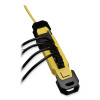 Power It! Safety Power Strip With Gfci Plug, 6 Outlets, 9 Ft Cord, Yellow/Black