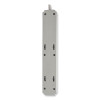 Protect It! Surge Suppressor, 6 Ac Outlets, 15 Ft Cord, 790 J, Light Gray