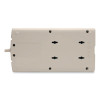 Protect It! Surge Suppressor, 8 Ac Outlets, 8 Ft Cord, 1,440 J, Light Gray