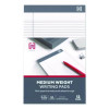 Notepads, Narrow Rule, (50) White 5 x 8 Sheets, 12/Pack