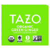Tea Bags, Organic Green Ginger, 16/Box, 6 Boxes/Carton
