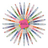 Signo 207 Gel Pen, Retractable, Medium 0.7 Mm, Assorted Ink And Barrel Colors, 8/Pack
