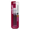 Refill For Vision Elite Roller Ball Pens, Bold Conical Tip, Black Ink, 2/Pack