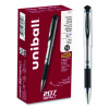 207 Impact Gel Pen, Stick, Bold 1 Mm, Blue Ink, Silver/Black/Blue Barrel