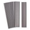 Magnetic Card Holders, 6 X 1, Black, 10/Pack