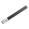 Magnetic Card Holders, 6 X 1, Black, 10/Pack