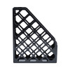 Recycled Plastic Magazine File, 3 x 10 x 11.88, Black