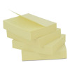 Self-Stick Note Pads, 1.5" x 2", Yellow, 100 Sheets/Pad, 12 Pads/Pack