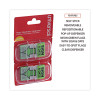 Deluxe Message Arrow Flags, "Sign And Date", Green, 100/Pack
