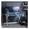 Vizon 47" Gaming Desk, 47.2" x 26.6" x 35", White Colorway