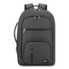 Grand Travel Tsa Backpack, 17.3", 11.88 x 7 x 19, Dark Gray