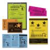 Color Cardstock, 65 Lb Cover Weight, 8.5 x 11, Assorted Bright Colors, 50/Pack