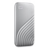 My Passport External Solid State Drive, 1 Tb, Usb 3.2, Silver