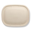 Fiber Lids For Fiber Containers, 8.9 x 6.9 x 0.4, Natural, Paper, 400/Carton