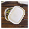 Fiber Lids For Fiber Containers, 8.9 x 6.9 x 0.4, Natural, Paper, 400/Carton