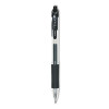 Sarasa Dry Gel X20 Gel Pen, Retractable, Fine 0.5 Mm, Black Ink, Clear/Black Barrel, 12/Pack
