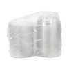 Safeseal Tamper-Resistant, Tamper-Evident Bowls With Flat Lid, 48 Oz, 8.9" Diameter x 2.8" h, Clear, Plastic, 100/Carton
