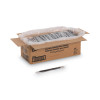 Individually Wrapped Heavyweight Knives, Plastic, Black, 1,000/Carton