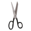 Kleencut Stainless Steel Shears, 7" Long, 3.31" Cut Length, Straight Black Handle