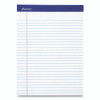 Perforated Writing Pads, Wide/Legal Rule, (50) White 8.5 x 11 Sheets, Dozen