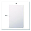Scratch Pads, Unruled, (100) White 3 x 5 Sheets, Dozen