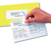 Send And Reply Piggyback Labels, Inkjet/Laser Printers, 1.63 X 4, White, 12/Sheet, 20 Sheets/Pack