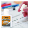 Wite-Out Quick Dry Correction Fluid, Foam Brush Tip Applicator, 0.68 Oz Bottle, White, 2/Pack
