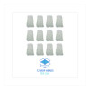 Cut-End Wet Mop Heads, Rayon, White, 12/Carton
