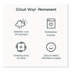 Premium Permanent Vinyl, 12 x 48, Black