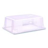 Storplus Polycarbonate Food Storage Container, 12.5 Gal, 18 x 26 x 9, Clear, Plastic