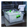 Storplus Polycarbonate Food Storage Container, 12.5 Gal, 18 x 26 x 9, Clear, Plastic