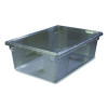 Storplus Polycarbonate Food Storage Container, 12.5 Gal, 18 x 26 x 9, Clear, Plastic