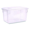Storplus Polycarbonate Food Storage Container, 21.5 Gal, 18 x 26 x 15, Clear, Plastic
